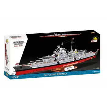 Bausatz Cobi Schlachtschiff Bismarck Modell mit 3204 Teilen - Cobi CO BI-4860