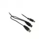 Synergy 21 S215325 – 1 m – USB-B – 2 x USB-A – USB 2.0 – Stecker/Stecker – Schwarz