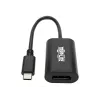 Tripp Eaton Tripp Lite Series USB-C auf DisplayPort Video Adapter Konverter 4K x 2K @ 60Hz, Schwarz, USB Typ C auf DP, USB-C, USB Typ-C 6 Zoll