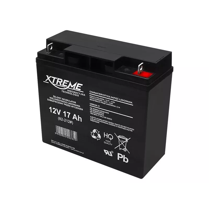 Gel-Batterie 12V 17Ah XTREME