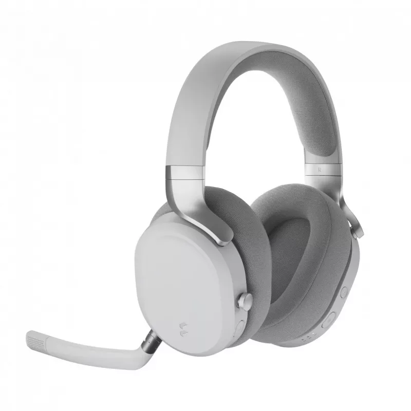 Fractal Design Scape Headset Kabelgebunden & Kabellos Kopfband Musik Ladestation Grau