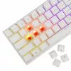 Mechanische Tastatur White Shark Wakizashi-2 US Red Switch, Tenkeyless/US-Layout, Weiß