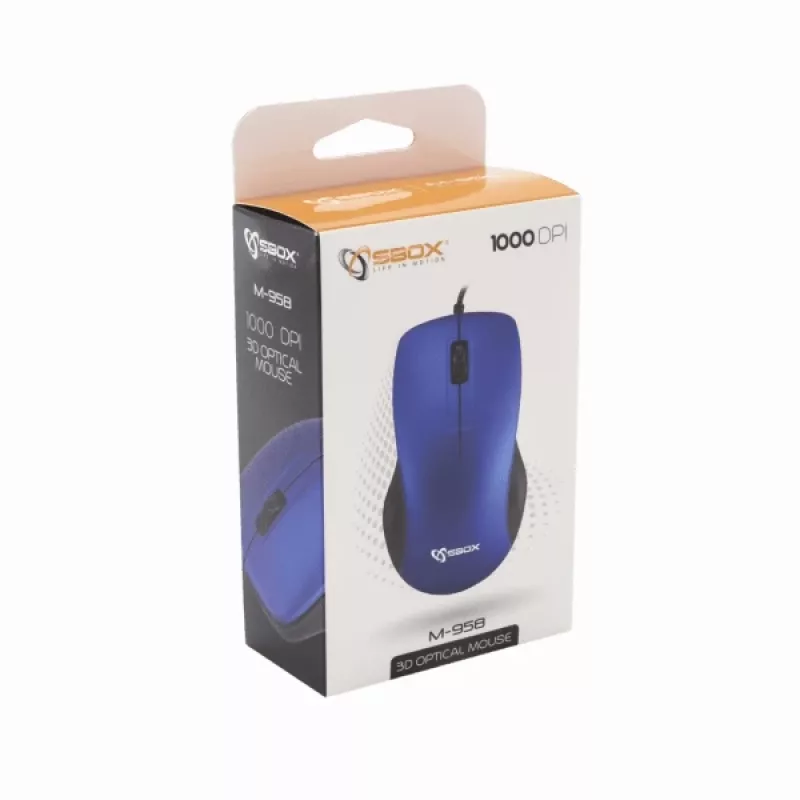 Sbox M-958BL Blau
