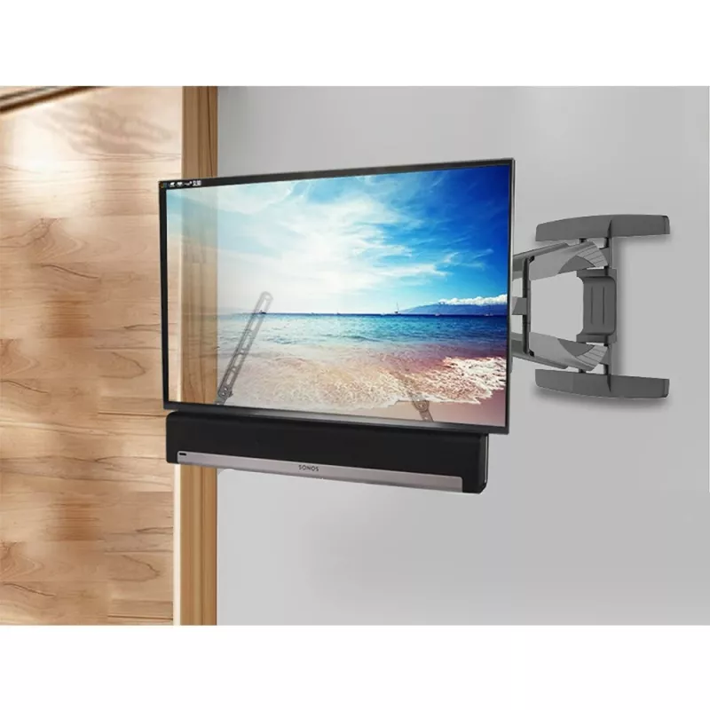 Maclean MC-912 Universelle Soundbar-Lautsprecherhalterung TV-Halterung verstellbar VESA 23 - 65 15 kg