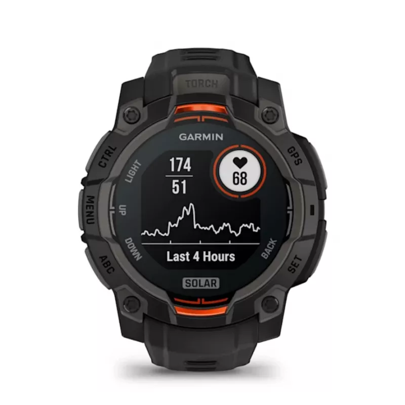 Garmin Instinct® 3 – 45 mm, Solar-Uhr Schwarz
