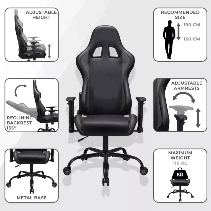 Subsonic Pro Gaming Seat DBZ SON GOKU