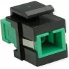 ROLINE Glasfaser-Keystone SC/SC Simplex Singlemode OS2 APC - Single- oder Monomode-Faser