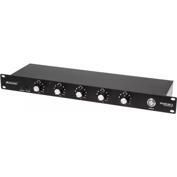 DJ-Equalizer Omnitronic EQ-25 MK2 — 2-Kanal, 15-Band grafischer EQ