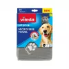 Handtuch VILEDA Pet Wipes 172650 450x700 mm, Polyester, maschinenwaschbar, grau