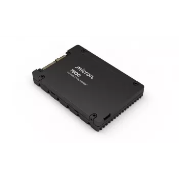 SSD | MICRON | SSD-Serie 7500 MAX | 1,6 TB | NVMe | NAND-Flash-Technologie 3D NAND | Schreibgeschwindigkeit 2700 MB/s | Lesegeschwindigkeit 6800 MB/s | Formfaktor U.3 | TBW 4380 TB | MTBF