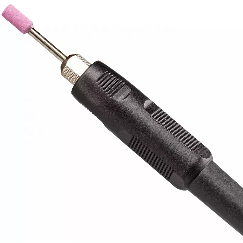 Tisch-Schleifmaschine TC-XG 75 Kit (Rot/Schwarz, 150 Watt, umfangreiches Zubehörset für Polier- und Schleifarbeiten)