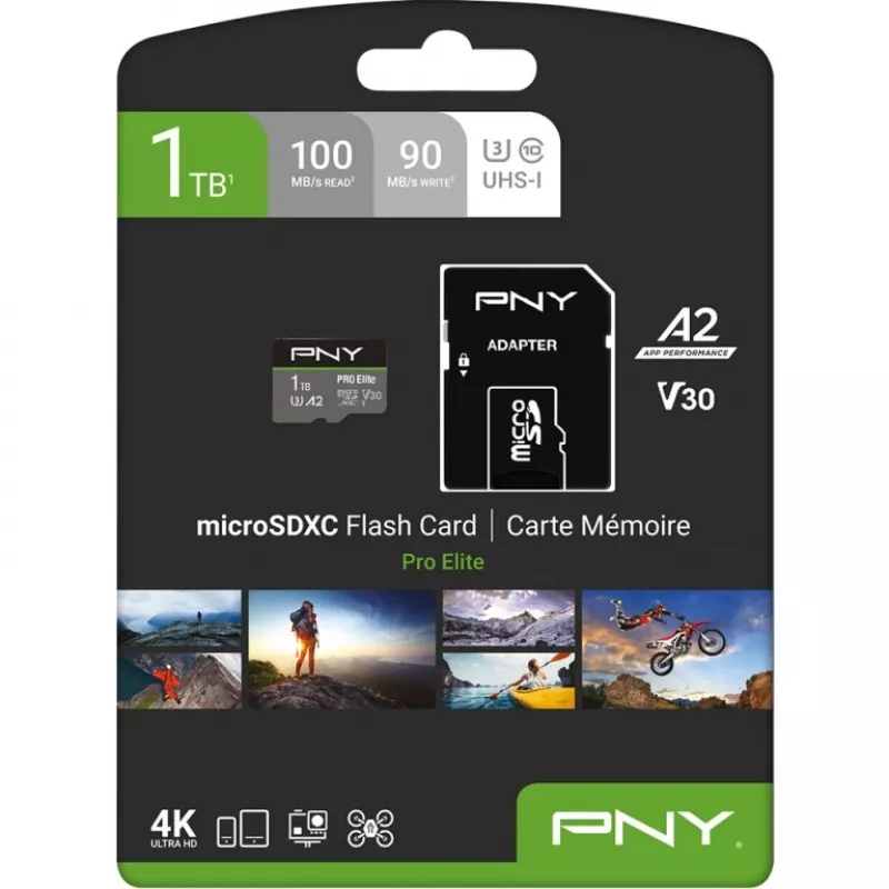 MicroSDXC PNY Pro Elite 1 TB UHS-I Modell