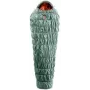 Schlafsack DEUTER Exosphere +4° EL sage-paprika, leichter, kompakter Schlafsack für Damen mit Links-Reißverschluss