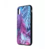 Schutzcoverglas mit Print Tellur für iPhone XS – gehärteter Displayschutz