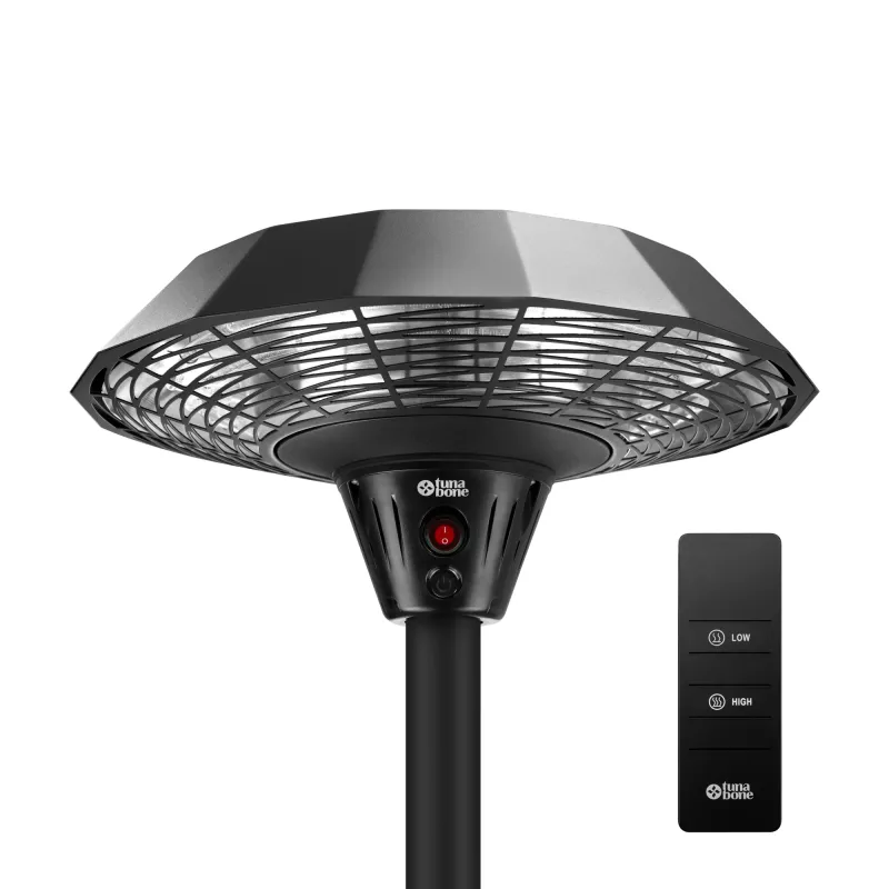 Elektrischer Infrarot-Standheizstrahler TARGUS TB2068S-01, 2000 W, 3 Leistungsstufen, IP45, für bis zu 20 m²