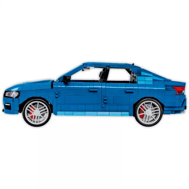 Bauklötze Cobi Skoda Octavia RS Modell (2405 Teile), ab 10 Jahren, Schwarz/Blau