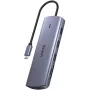 USB-C Multiport-Adapter Unitek D1113A — HDMI, VGA, Kartenleser, PD 100W