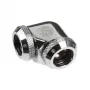 BitsPower Multi-Link Adapter 90° für 2x 12mm AD — BP-E90DML, glänzendes Silber