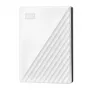 Western Digital WD My Passport 5 TB Weiß USB 3.0 / 2,5 Zoll, 19,15 mm / 256-Bit-Verschlüsselung / WD Backup / Weiß (WDBPKJ0050BWT-WESN)