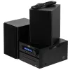 Mini Hi‑Fi Stereo System Adler AD 1917 — Bluetooth V5.3, CD/USB/MP3, 2×25 W RMS, UKW-Tuner, 4‑Band-Equalizer, AUX, Schwarz