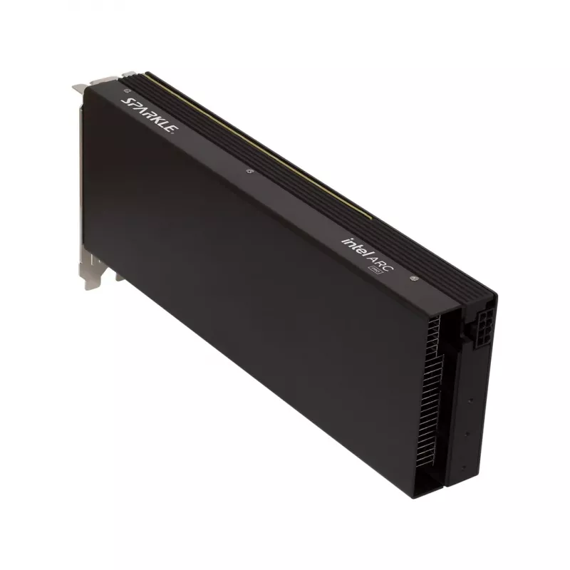 Grafikkarte Sparkle B60 Pro 24 GB Intel Arc, 2400 MHz, GDDR6 192-Bit, passive Kühlung, PCIe 5.0 x8, 4× DisplayPort 2.1