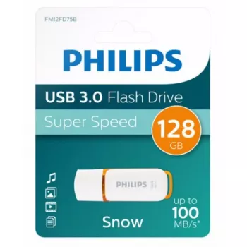 Philips FM12FD75B/00 USB-Speicherstick 128 GB USB Typ-A 3.2 Gen 1 (3.1 Gen 1) Orange, Weiß