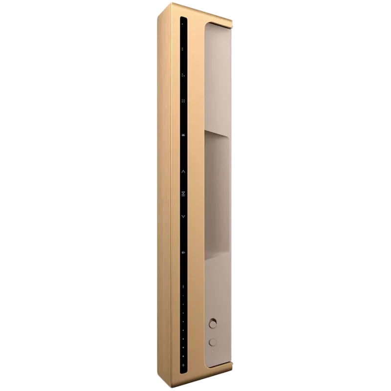 Beosound Level Lautsprecher Gold Tone Alu (Abdeckung Light Oak)
