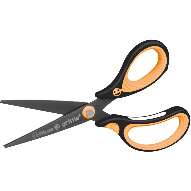 Pelikan Griffix Universal gerade Cut Schwarz Orange Adult Single 819060