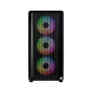 Montech X5M (B) Micro Tower PC-Gehäuse – Micro-ATX/Mini-ITX, 3x120mm vorne, 1x120mm hinten, unterstützt ATX-Netzteile, 2x3,5 Zoll + 4x2,5 Zoll, Schwarz
