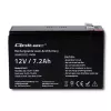 Qoltec 53062 AGM-Batterie | 12V | 7,2 Ah | max 108A