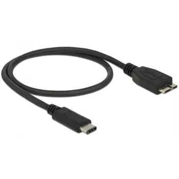USB-Kabel DeLOCK 0,5 m USB3.1 C - MicroUSB3.1 B