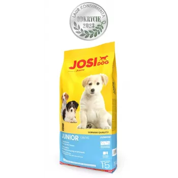 JOSERA JosiDog Junior Trockenfutter für Welpen, 15 kg, Huhn