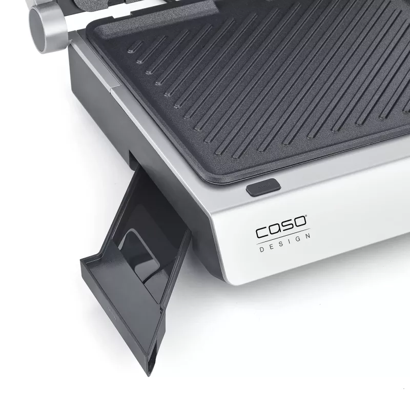 Caso Doppelkontaktgrill | SteakChef | Kontaktgrill | 2000 W | Edelstahl