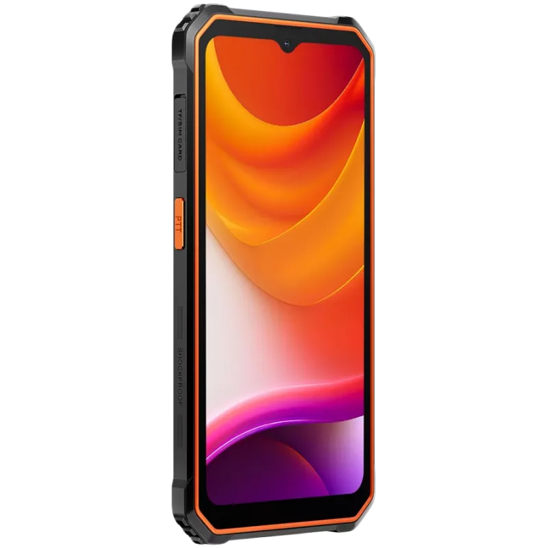 Blackview Rugged BV4800SE LTE 6,56 inch HD+IPS 720x1612 90Hz 4GB+64GB UMS9320E Octa-Core 1,8GHz Kamera Front 8MP Rückseite 16MP+2MP NFC 5100mAh ohne Ladegerät Android 15 Orange