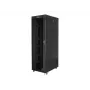 Lanberg FF01-8242-12BL Rack-Schrank 42U freistehender Schrank Schwarz