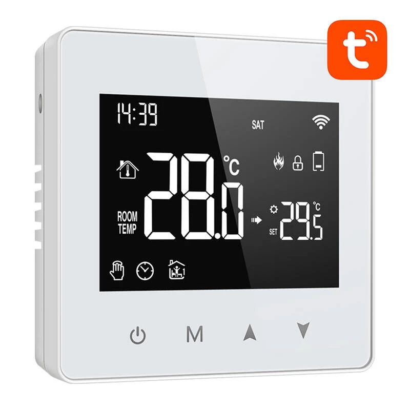 Smart-Thermostat Avatto ZWT198 ZigBee TUYA – ZigBee-verbundener Raumthermostat, Modell ZWT198