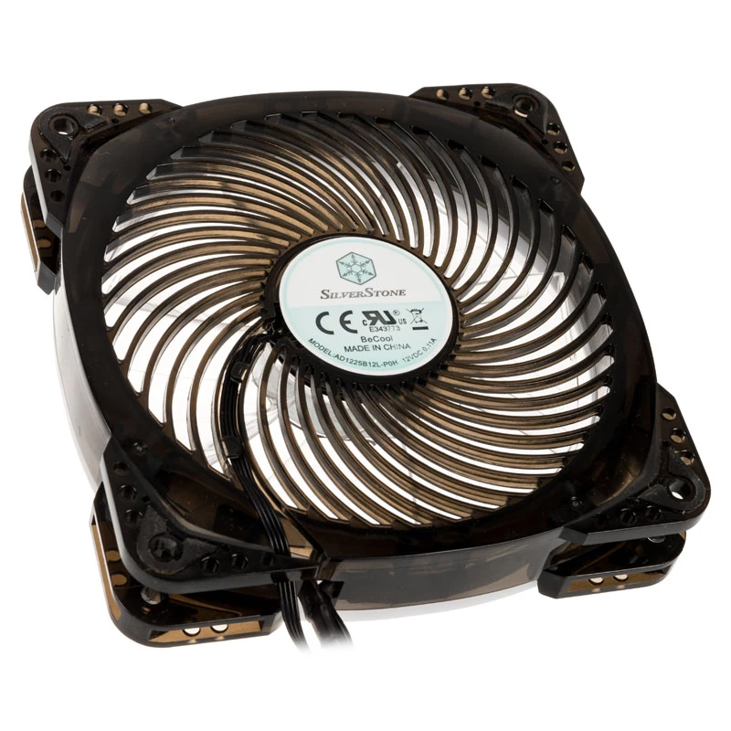 SilverStone SST-AP124-ARGB 120mm ARGB Gehäuselüfter - Schwarz