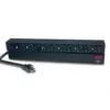 APC Rack PDU, Basic, 1U, 20A, 120V power distribution unit (PDU) Schwarz