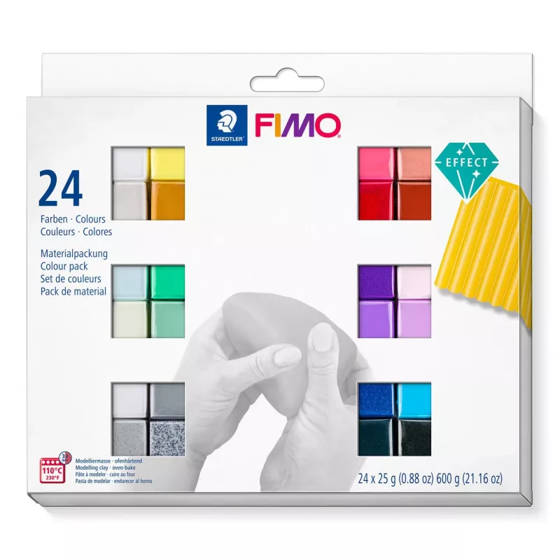 Modelliermasse Staedtler FIMO 8013 C 600 g 24 Stück