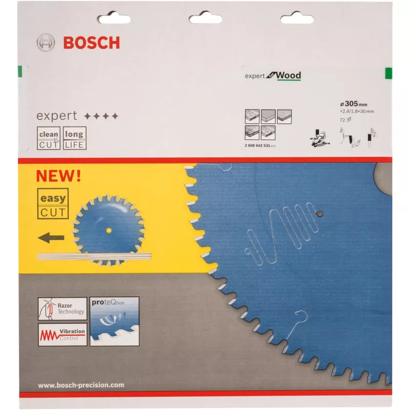 Kreissägeblatt Bosch 2 608 642 531 30,5 cm 1 Stück