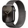 Apple Watch Series 10 GPS + Cellular 46mm Slate Titanium Gehäuse mit Slate Milanese Armband - M/L (MWYW3QF/A)