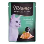 Nassfutter für Katzen Miamor Fine Fillets in Jelly 100 g — Fisch mit Karotte, ausgewachsene Katzen, Beutel