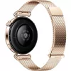 Smartwatch HUAWEI WATCH GT6 1,32 Zoll AMOLED, 41 mm, Edelstahl, Gold, Milanese-Armband, IP69, 14-Tage-Batterie