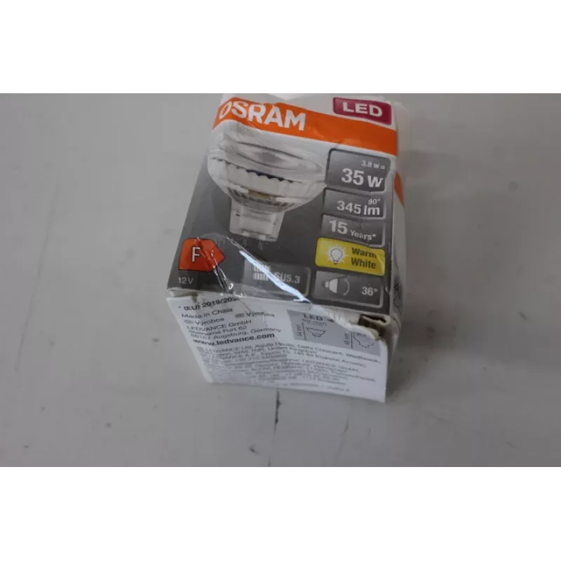 LEDvance LED-Reflektorlampe Parathom MR16 3,8W Warmweiß (ca. 35–40W Halogenäquivalent)
