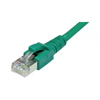 Geschirmtes CAT6A-Netzwerkkabel ShiverPeaks 75715-G S/FTP PIMF, grün