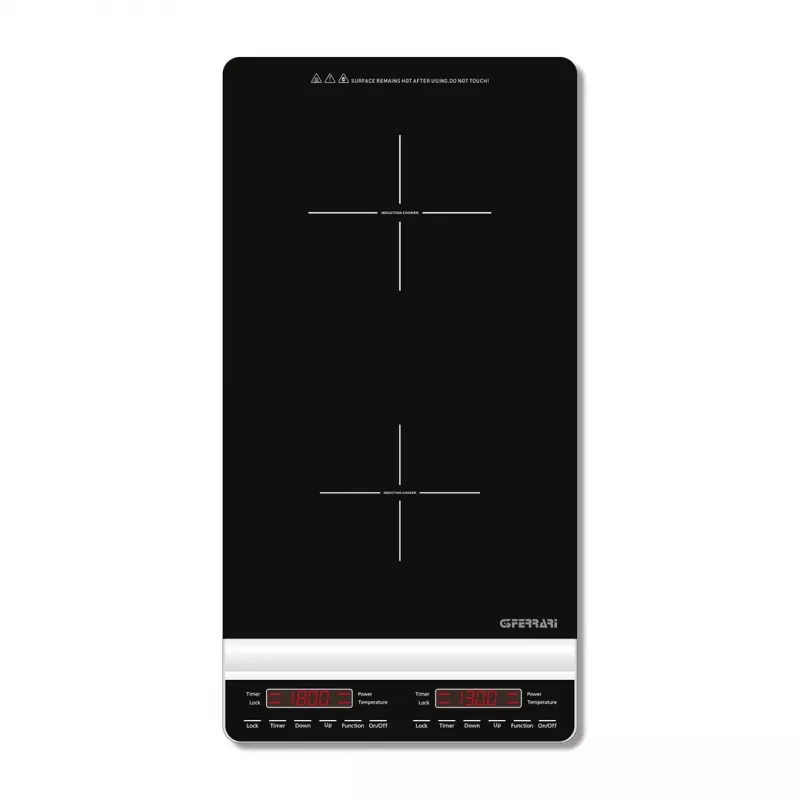 G3 Ferrari Dinamiko Deep Schwarz Tischmodell 29,5 cm Zonen-Induktionskochfeld 2 Zone(n)