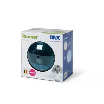 Laufball Savic Runner Small 12 cm für Nagetiere, transparentes Polystyrol, 120 mm
