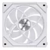 Computergehäuselüfter Lian Li Uni Fan 12RSLIN3W 120 mm Weiß, 12 V, 0,2–2100 U/min, 2,66 mmH2O, FDB