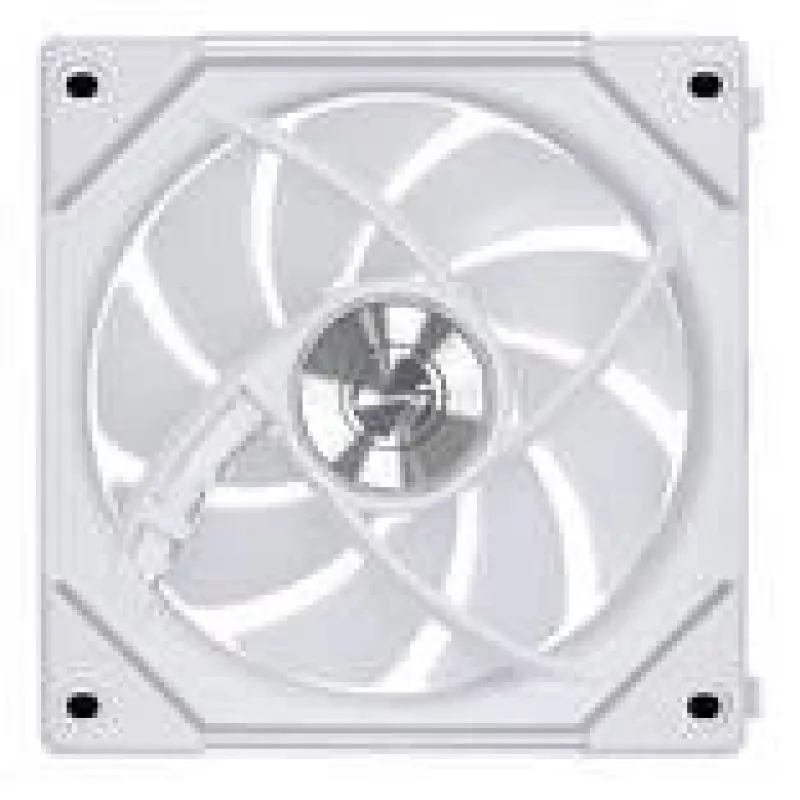 Computergehäuselüfter Lian Li Uni Fan 12RSLIN3W 120 mm Weiß, 12 V, 0,2–2100 U/min, 2,66 mmH2O, FDB