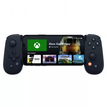 Gamepad BackBone One für Android Schwarz – Kabelgebundener Lightning-Controller für PC, PlayStation, Xbox, iOS (257,6 × 32,6 × 93,9 mm)